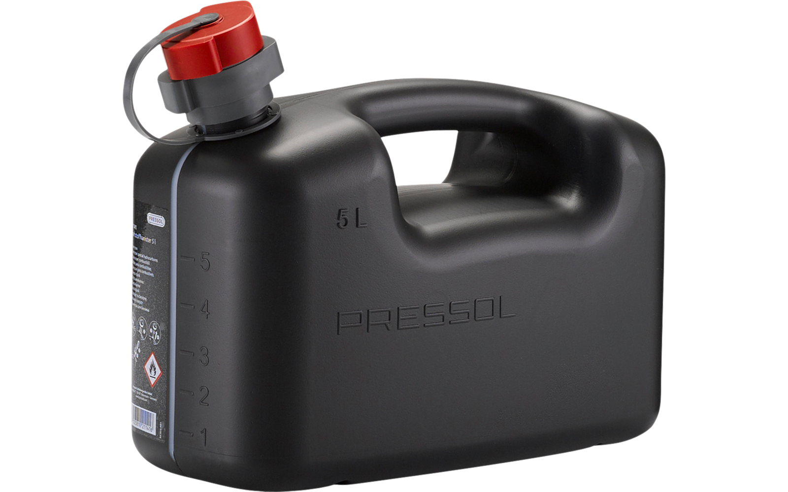 Pressol Kraftstoffkanister 5 l mit Sichtstreifen und Skala