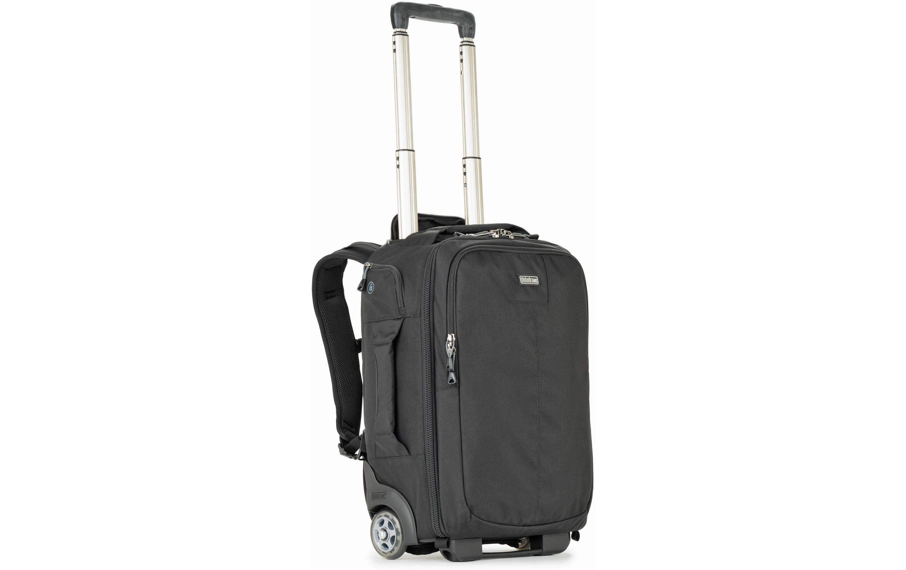 Koffer Essentials Convertible rolling Schwarz<br>Rucksack-Trolley mit Schultergurten