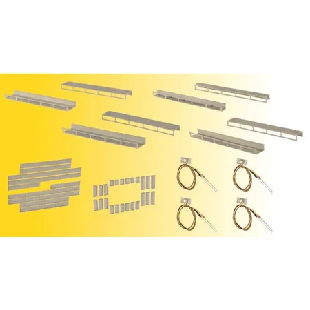 Viessmann 6045 - Startset Etageninnenbeleuchtung, weiß