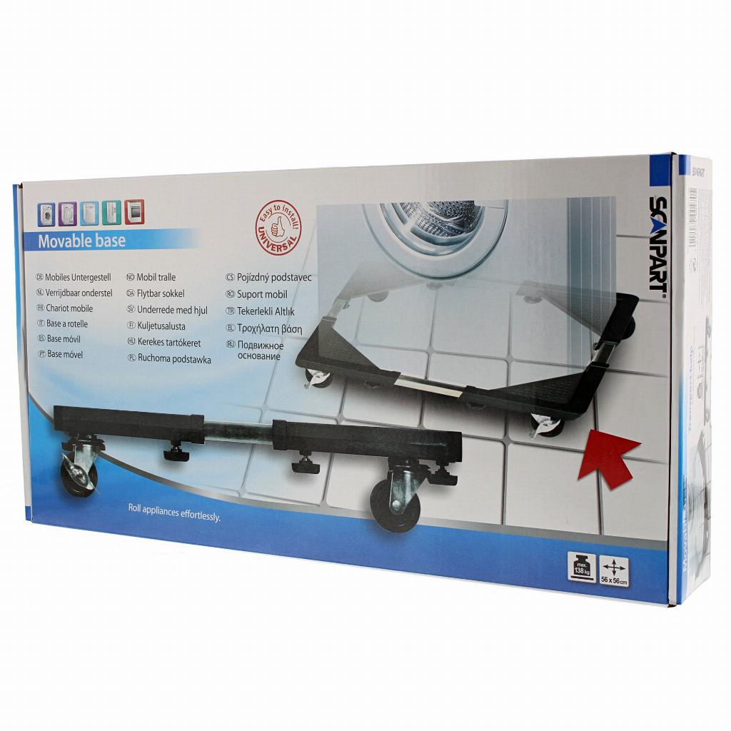 SCANPART 1940000126 wasmachineonderdeel & -accessoire Sokkel 1 stuk(s)