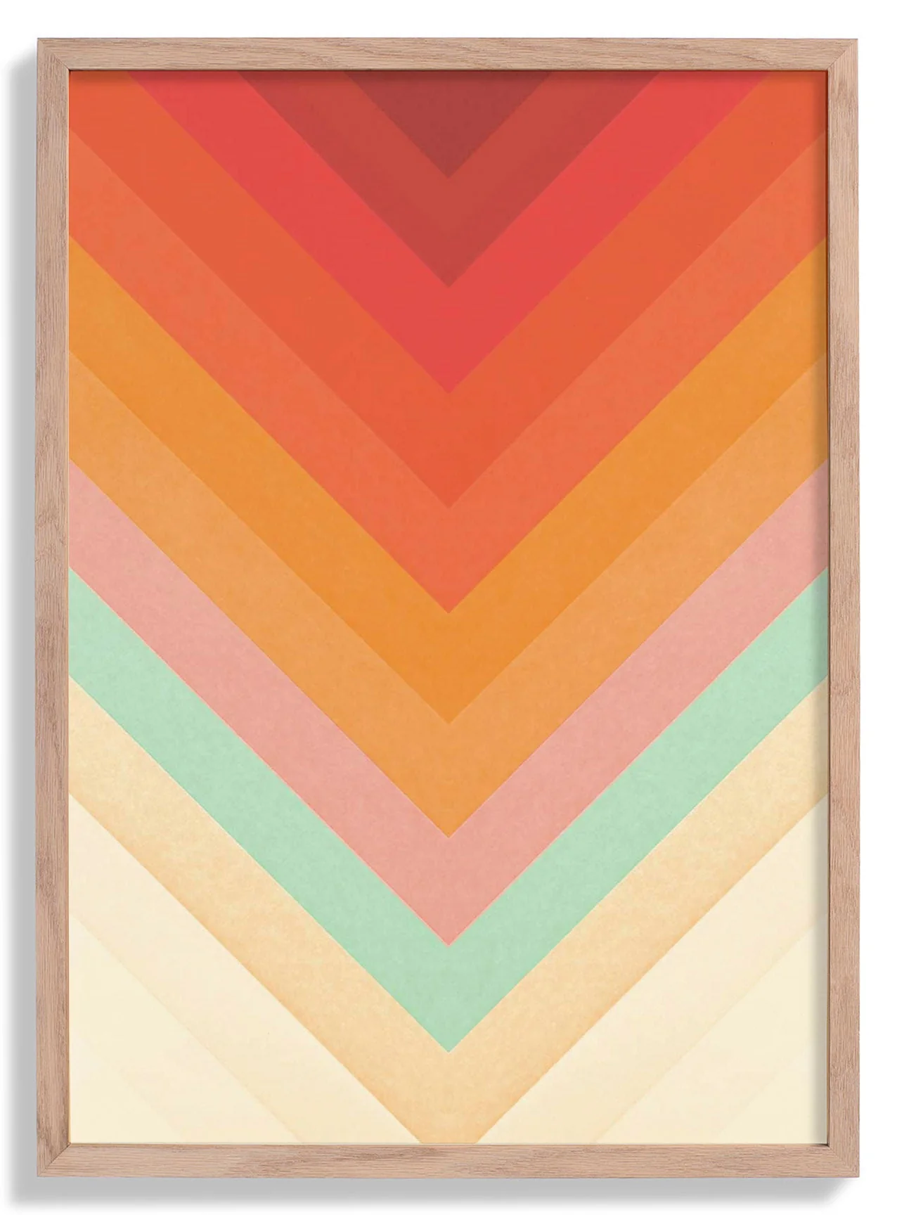 Regenbogen Chevrons von Florent Bodart