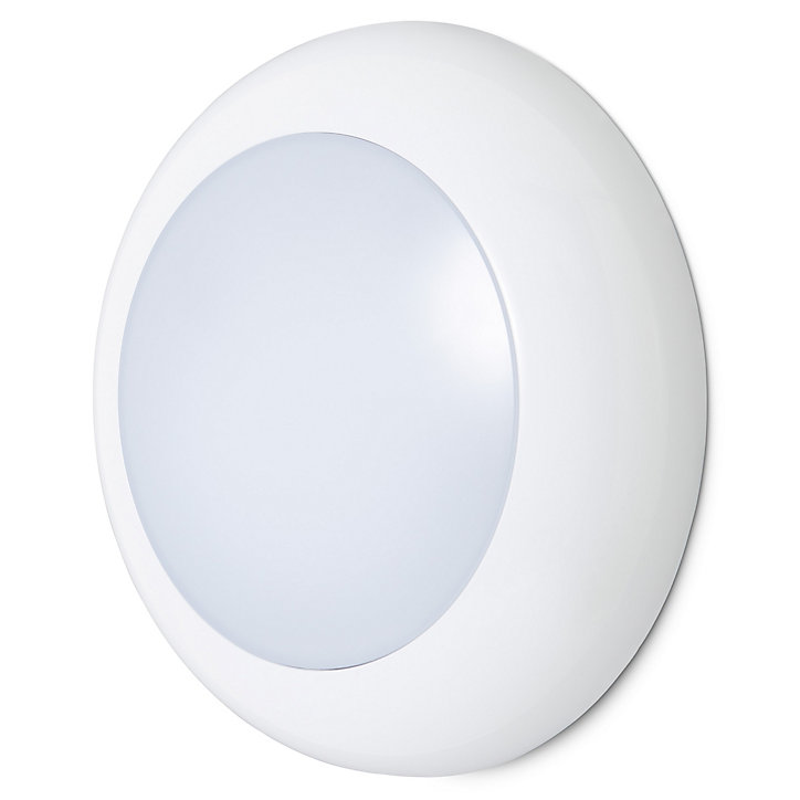Spot extérieur étanche Blooma Ekalaka blanc Ø220 mm IP65