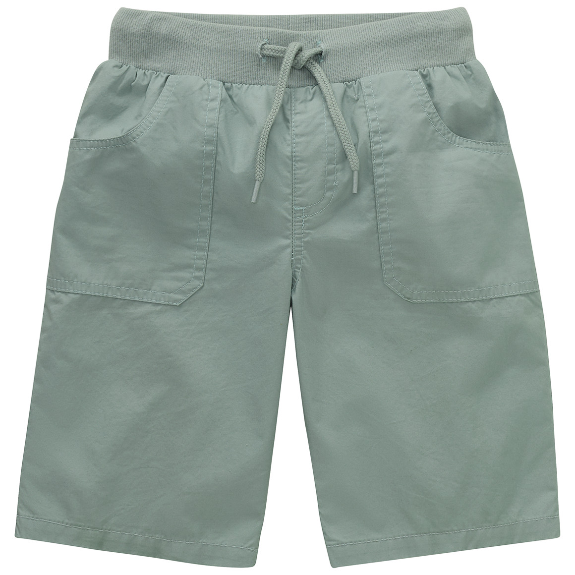 Topolino Jungen Shorts unifarben salbei
