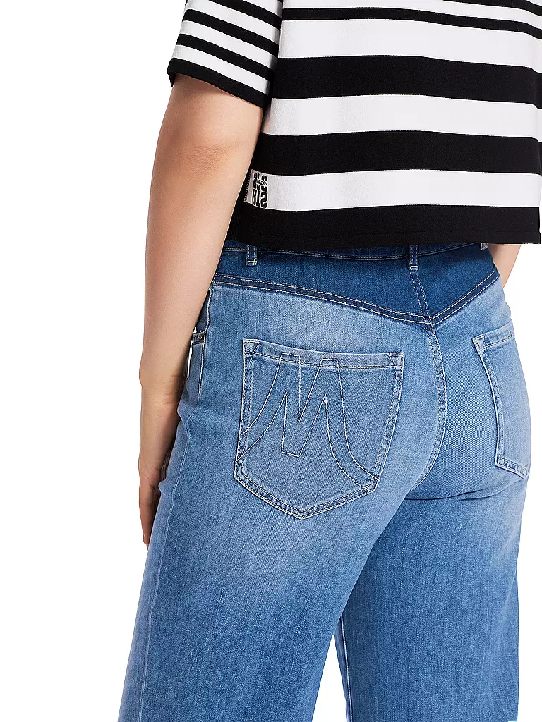 MARC CAIN Jeans WIDE FIT HIGH WIGAN hellblau