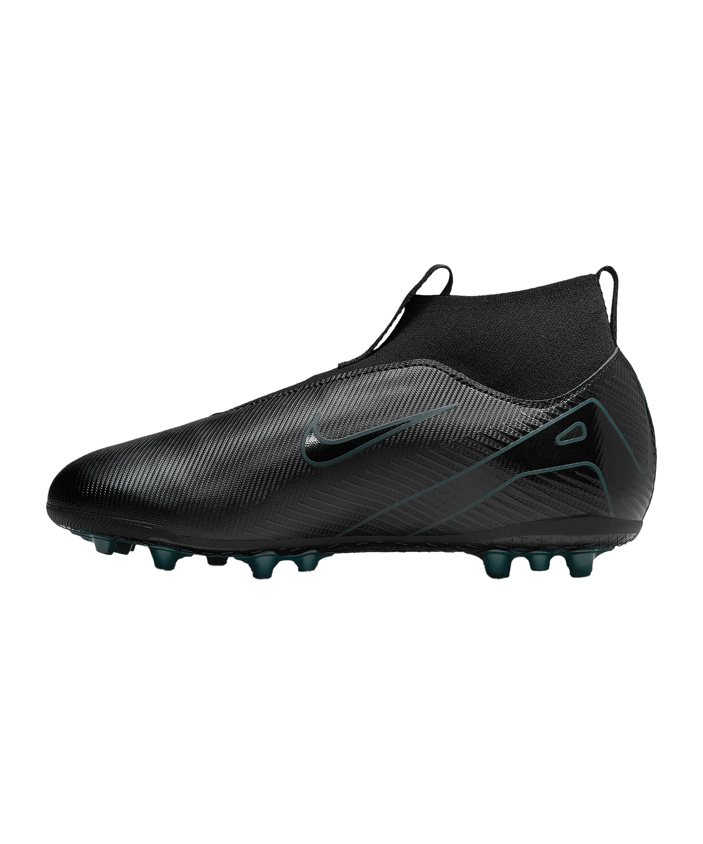 Nike Jr Air Zoom Mercurial Superfly X Academy AG Shadow Kids Schwarz F002