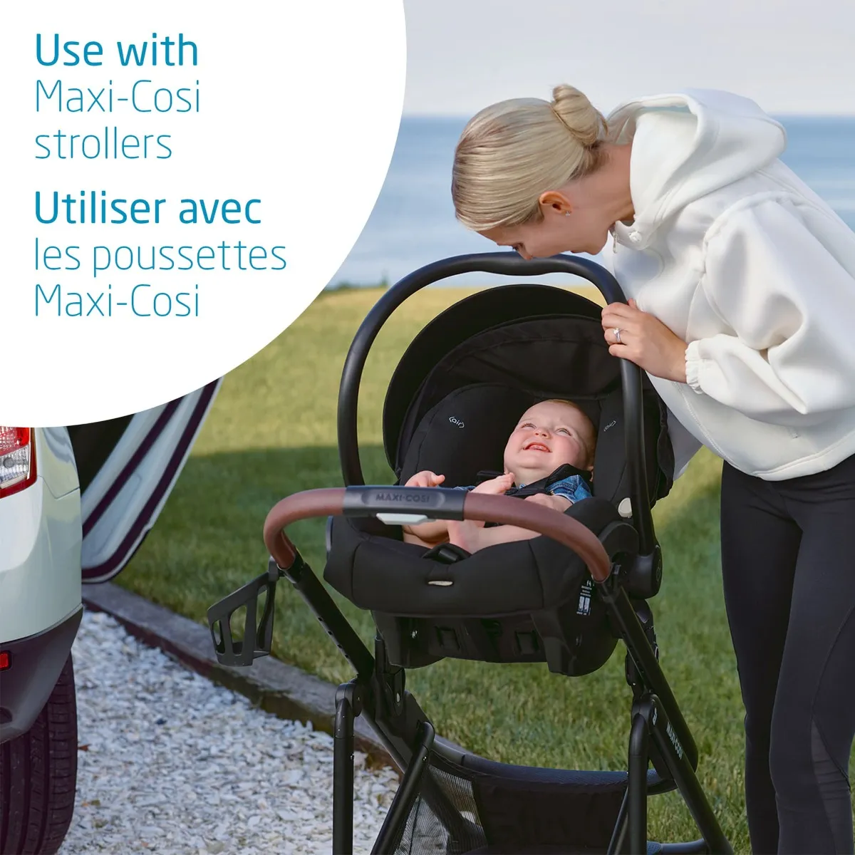 Maxi-cosi Siège d'Auto Mico XP Max 5-30lb - Essentiel Noir