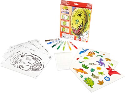 Crayola Pops 3D Skissebok - Dinosaur