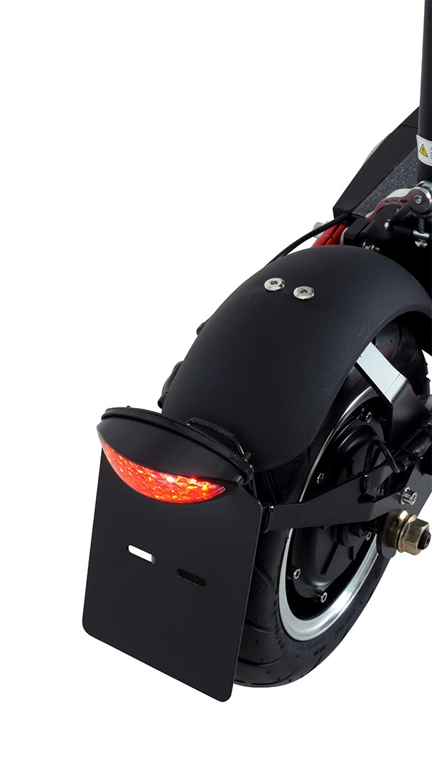 eFlux Lite Six E-Scooter 1000 Watt mit Straßenzulassung, 40 km/h, verstellbarer Sitz, Lithium-Akku