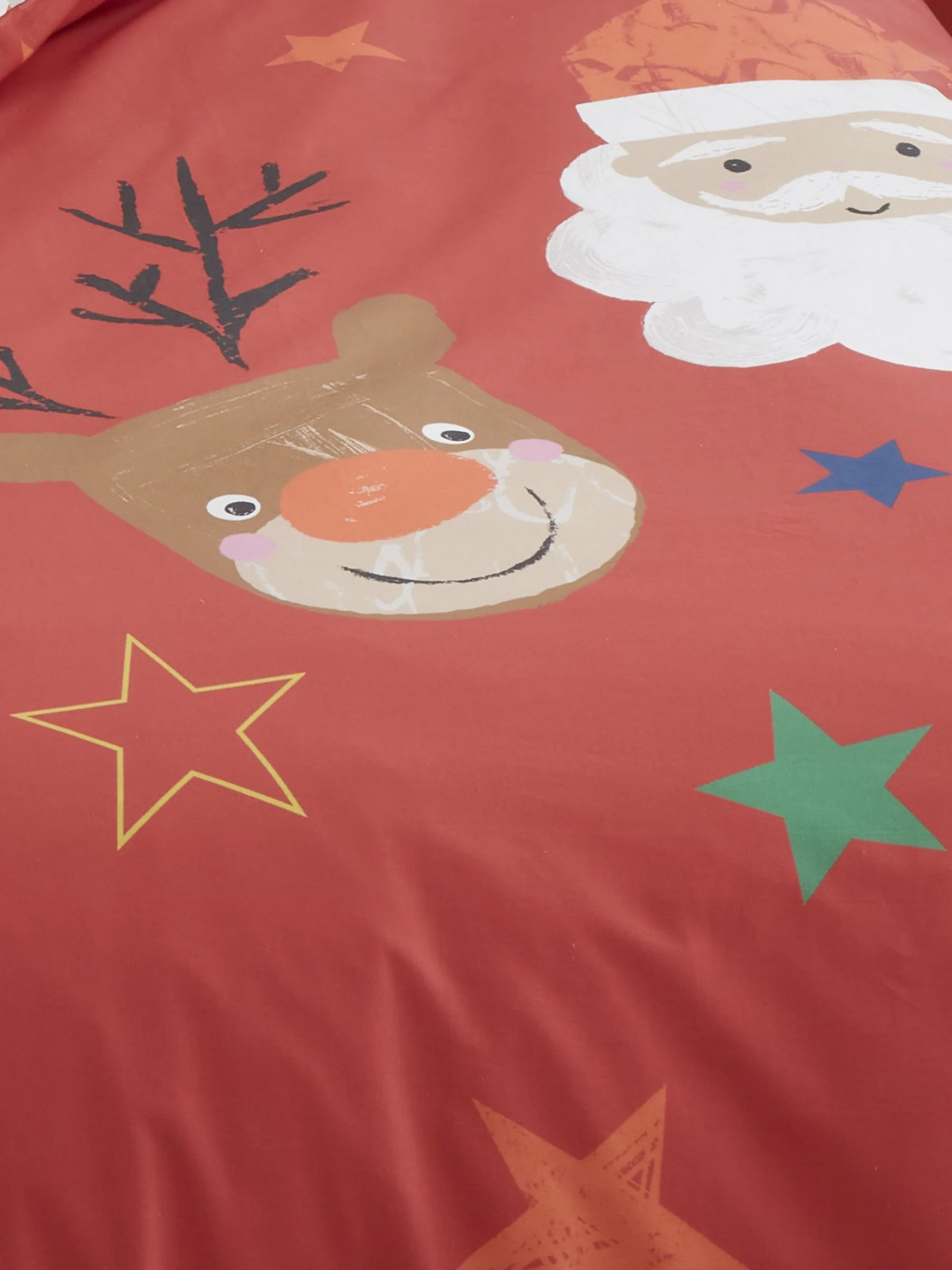 Bedlam Ho Ho Ho omkeerbare kerstmis dekbedovertrekset