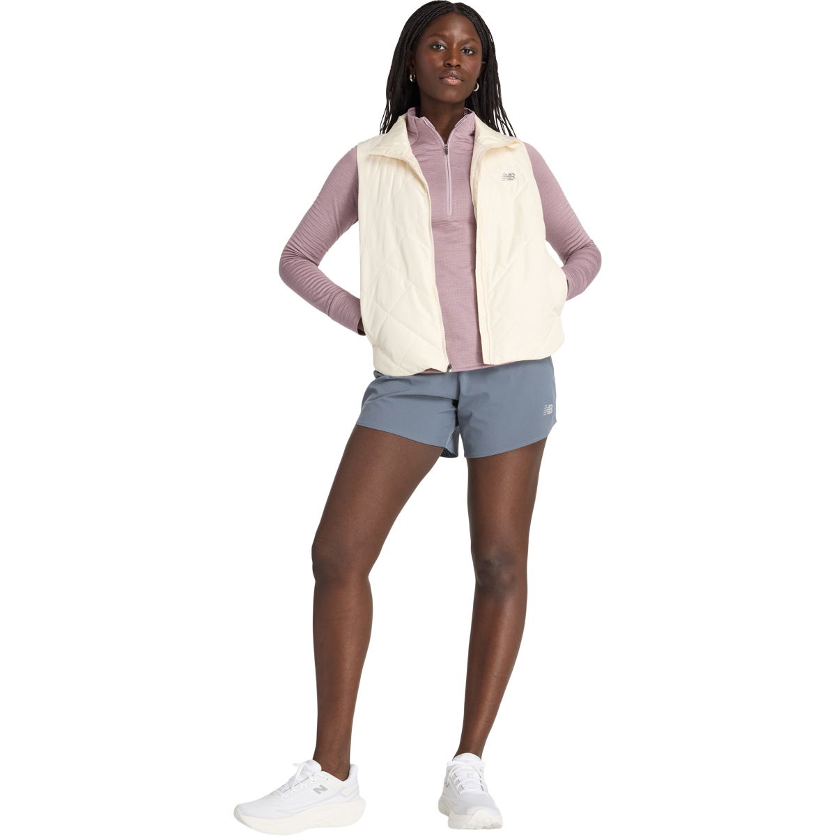 New Balance Athletics Heat Grid 1/2 Zip Træningstrøje Dame