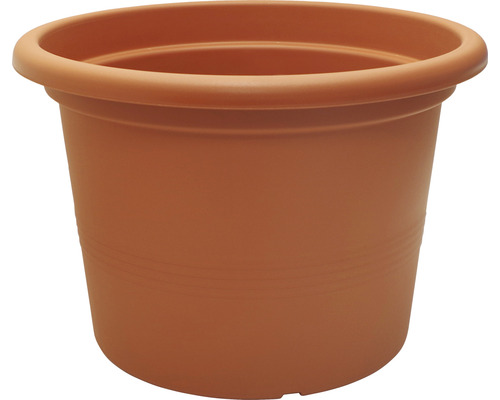 Campanula bloempot, kunststof, Ø 23 cm, H 16,6 cm, terracotta