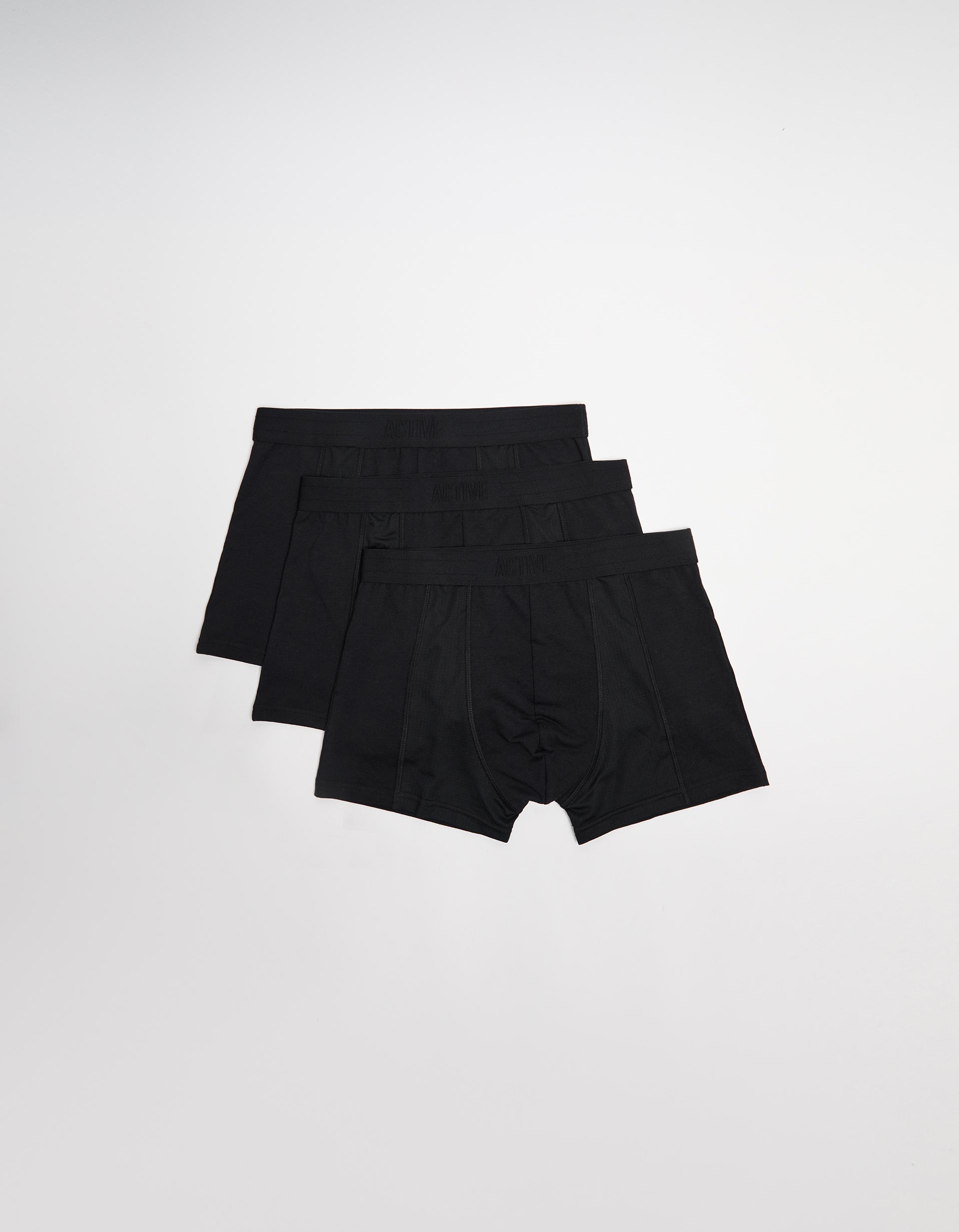 Pack 3 Boxers, Homem, Preto