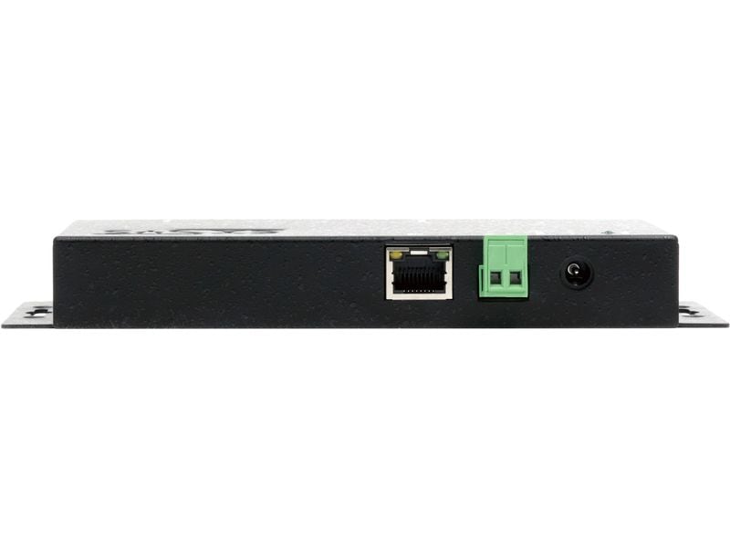 Exsys Serieller Geräteserver EX-6112-2 2-Port-RS-232 Ethernet zu 2x RS-232 port, inkl. 12V/3A Netzteil