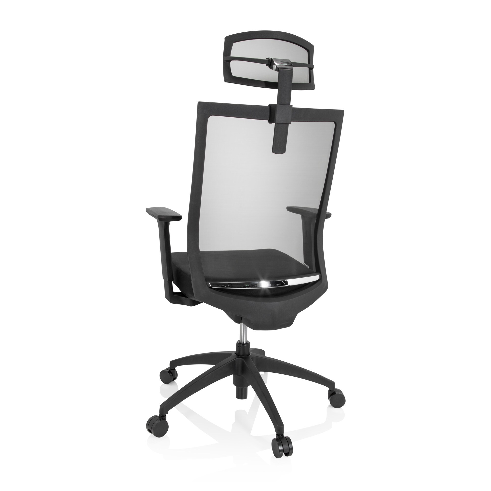 Profi Bürostuhl ASPEN PRO Stoff mit Armlehnen (höhenverstellbar) hjh OFFICE