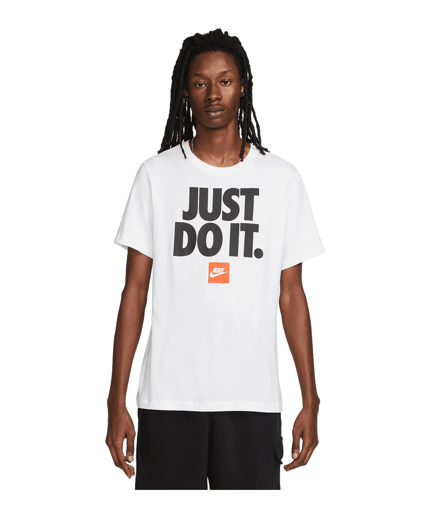 Nike JDI Verbiage T-Shirt Weiss F100