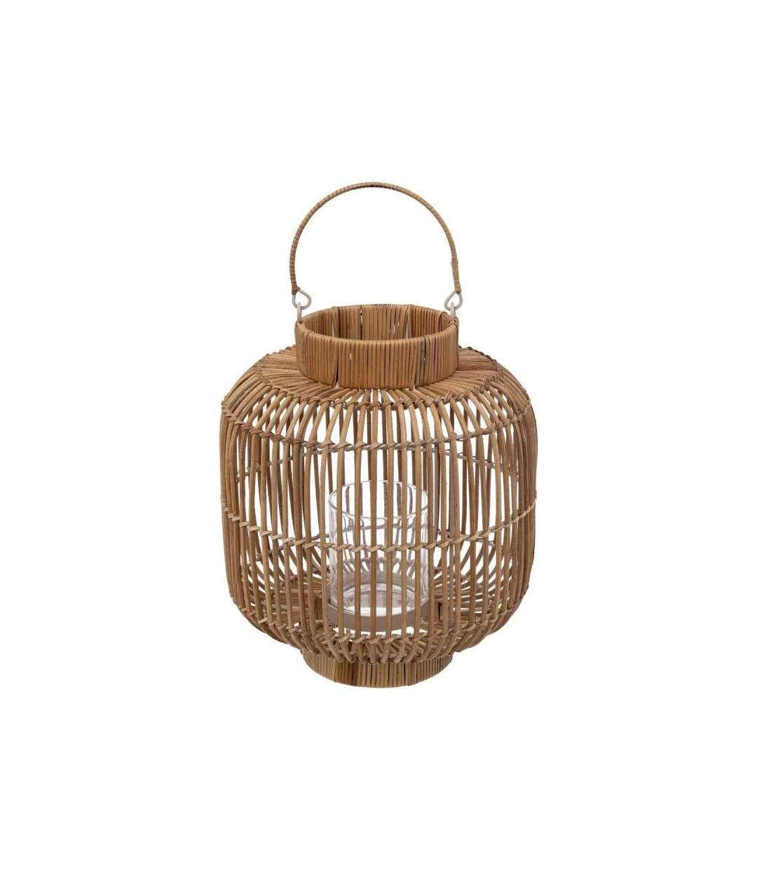 Lanterne Design en Rotin Alicante 31cm Beige
