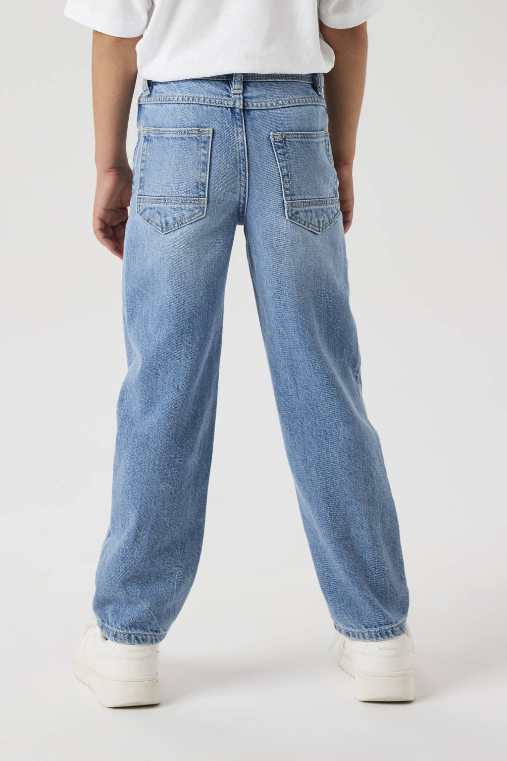 NAME IT straight leg jeans light blue denim