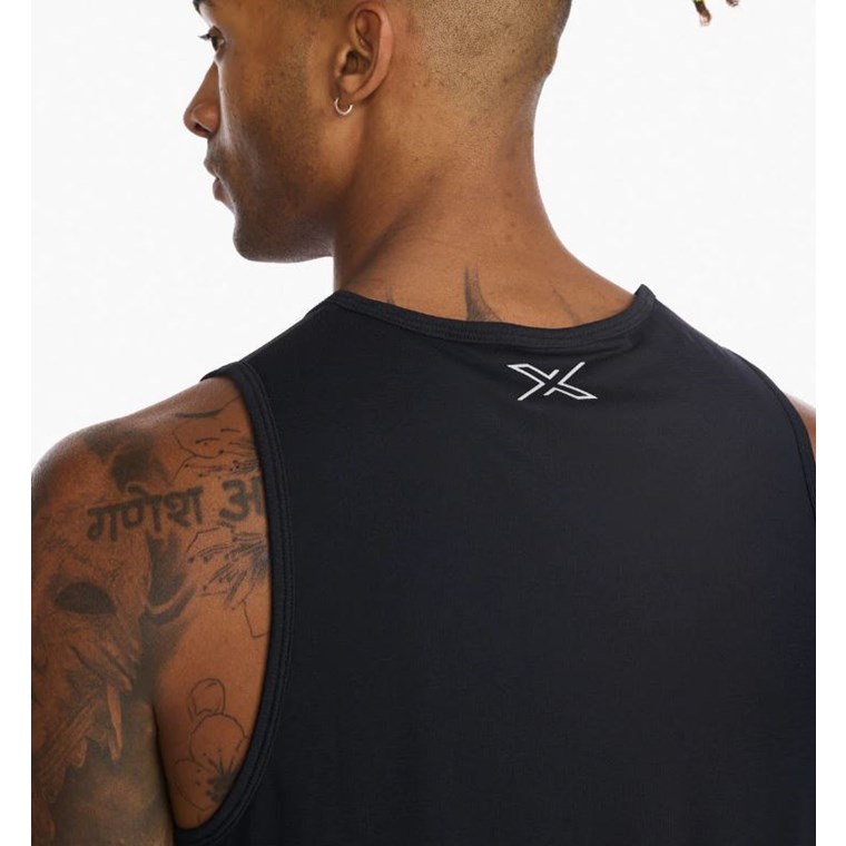 2XU Aero Tank Black/Silver Reflective