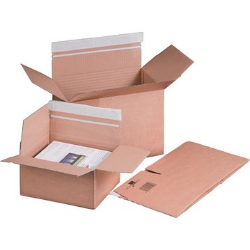 smartboxpro Carton à fond automatique, (L)348 x (P)248 mm