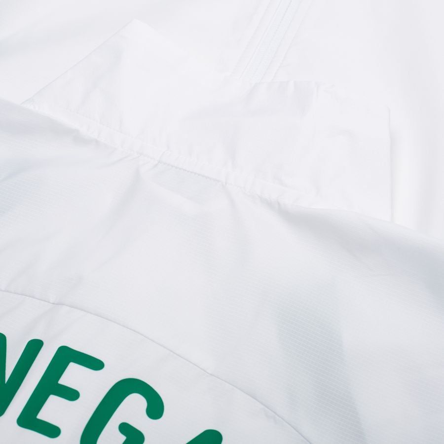 Sénégal Veste Avant-Match Woven Anthem Africa Cup of Nations 2025 - Blanc/Vert