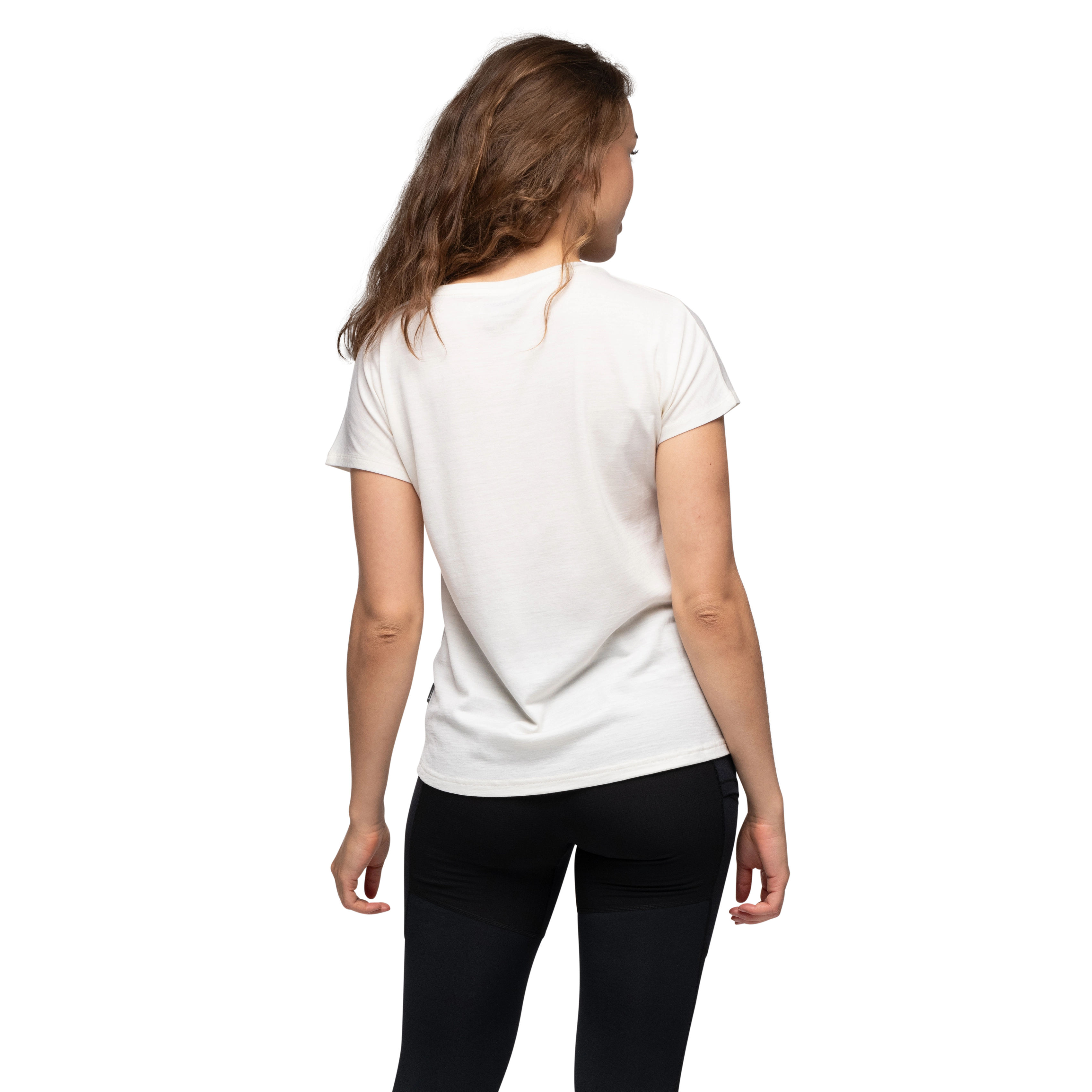 Whenever Merino Tee Women Vanilla White