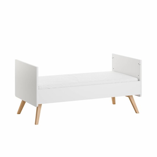 Vintage Vox Lit   Blanc / Chêne        70 x 140 cm   de               Vox