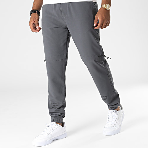 Pantalon Jogging 7169 Gris Anthracite