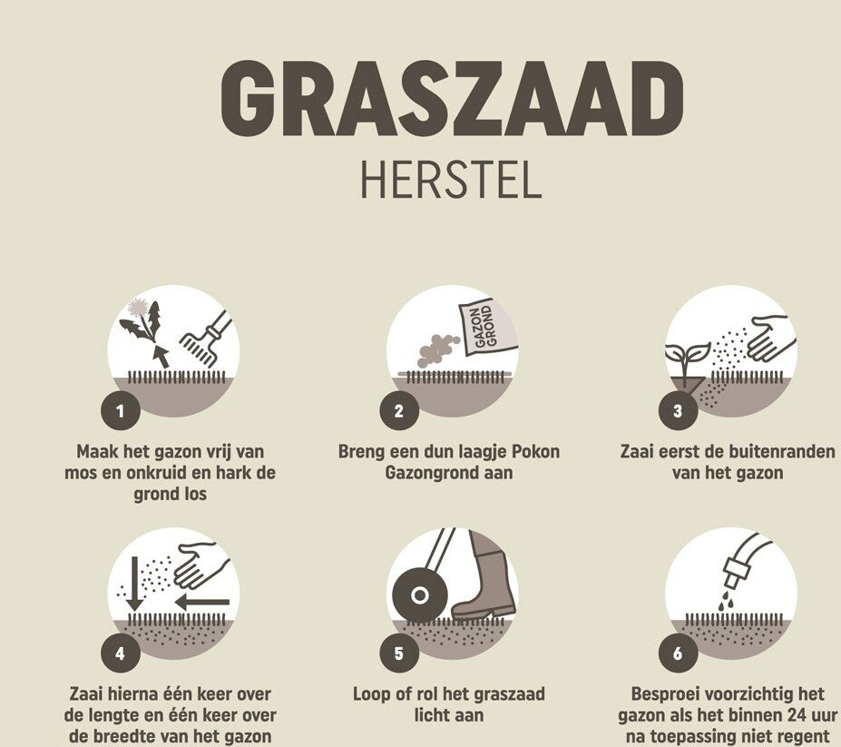 Pokon graszaad herstel sos 2 kg