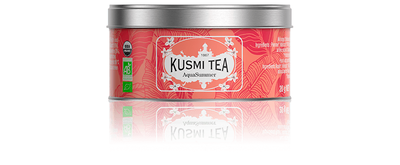 AquaSummer-Infusion hibiscus, pêche, abricot Boîte 20 g