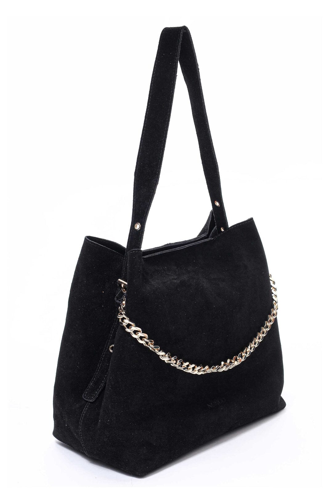 Núnoo Chiara Suede W. Gold black