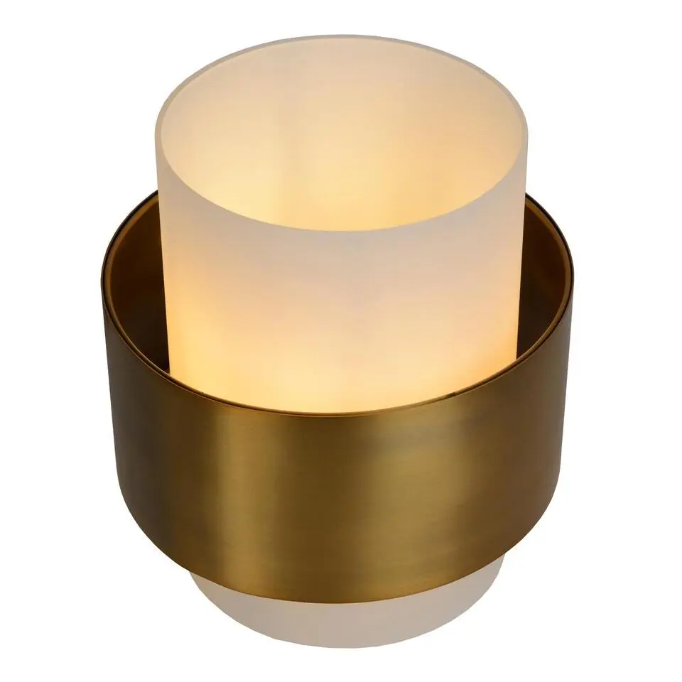 Lucide FIRMIN Tafellamp - Mat Goud / Messing