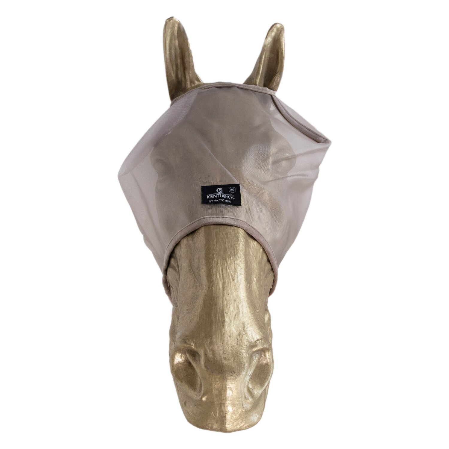 KENTUCKY Fliegenmaske Classic ohne Ohren  - beige