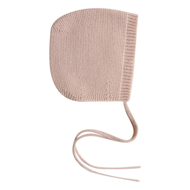 Hvid Béguin Dolly Laine Mérinos | Rose pâle