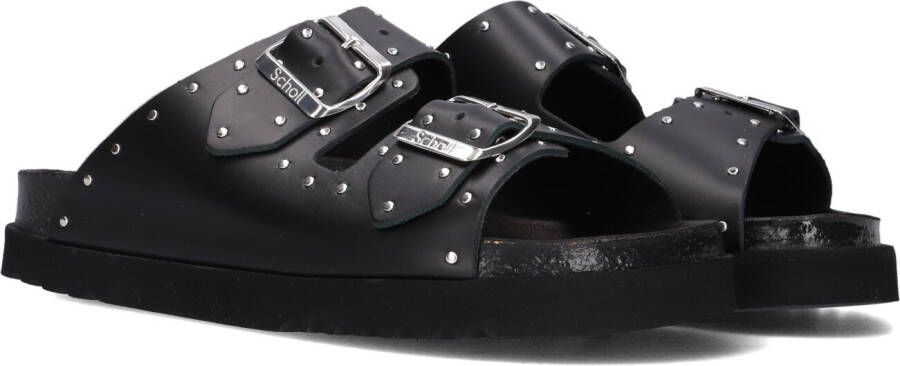 Scholl Beatriz Studs Sandalen Leer Vrouwen Zwart