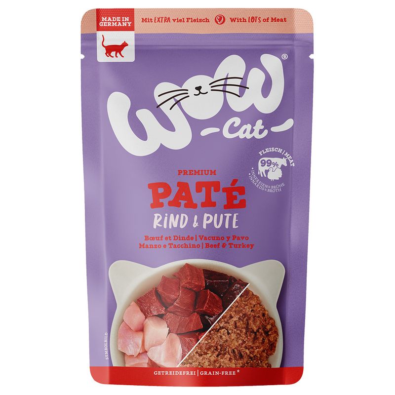 WOW Cat Filets in Sauce 6 x 85 g