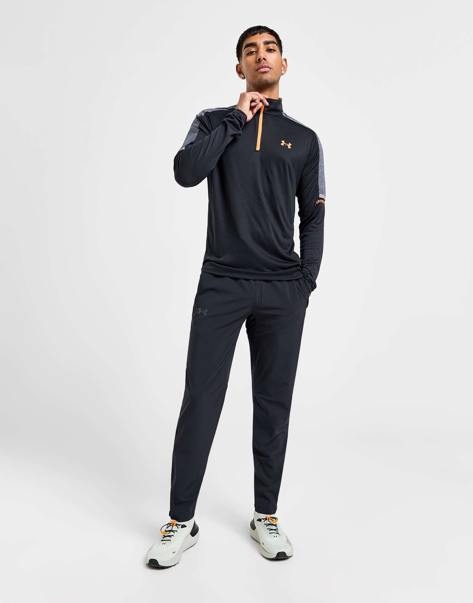 Under Armour Haut Zippé Tech Homme