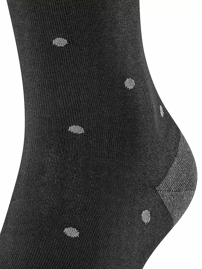 FALKE Socken Dot anthracite mel. grau