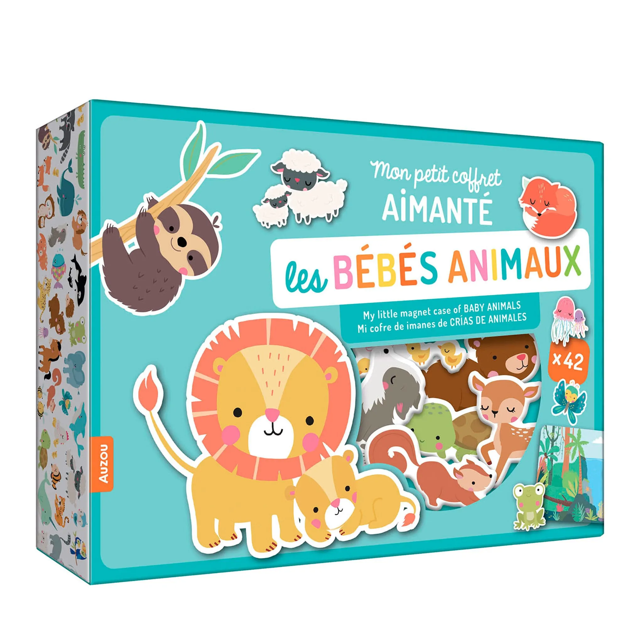 Auzou Mon Petit Coffret Aimanté Les Bébés Animaux