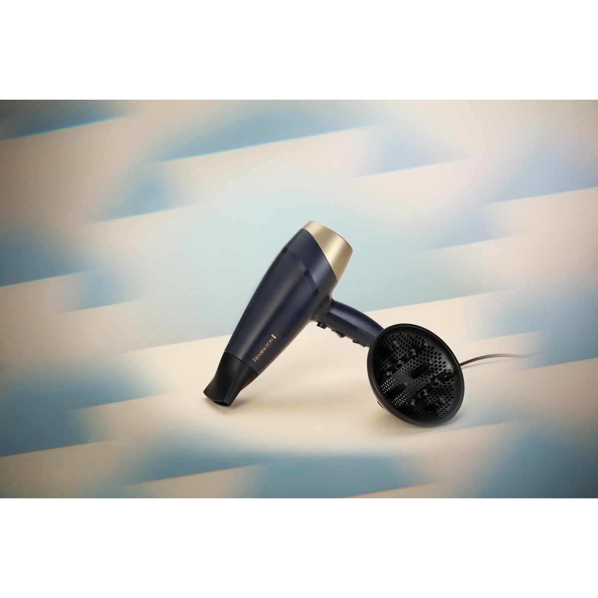 Remington Sapphire Luxe hårføner D5805 (blå og gull)