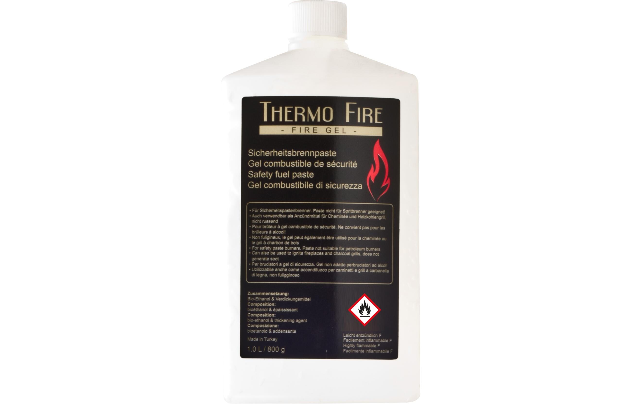 Brennpaste Thermo Fire 1L 1 StückSicherheitsbrennpaste, Gel