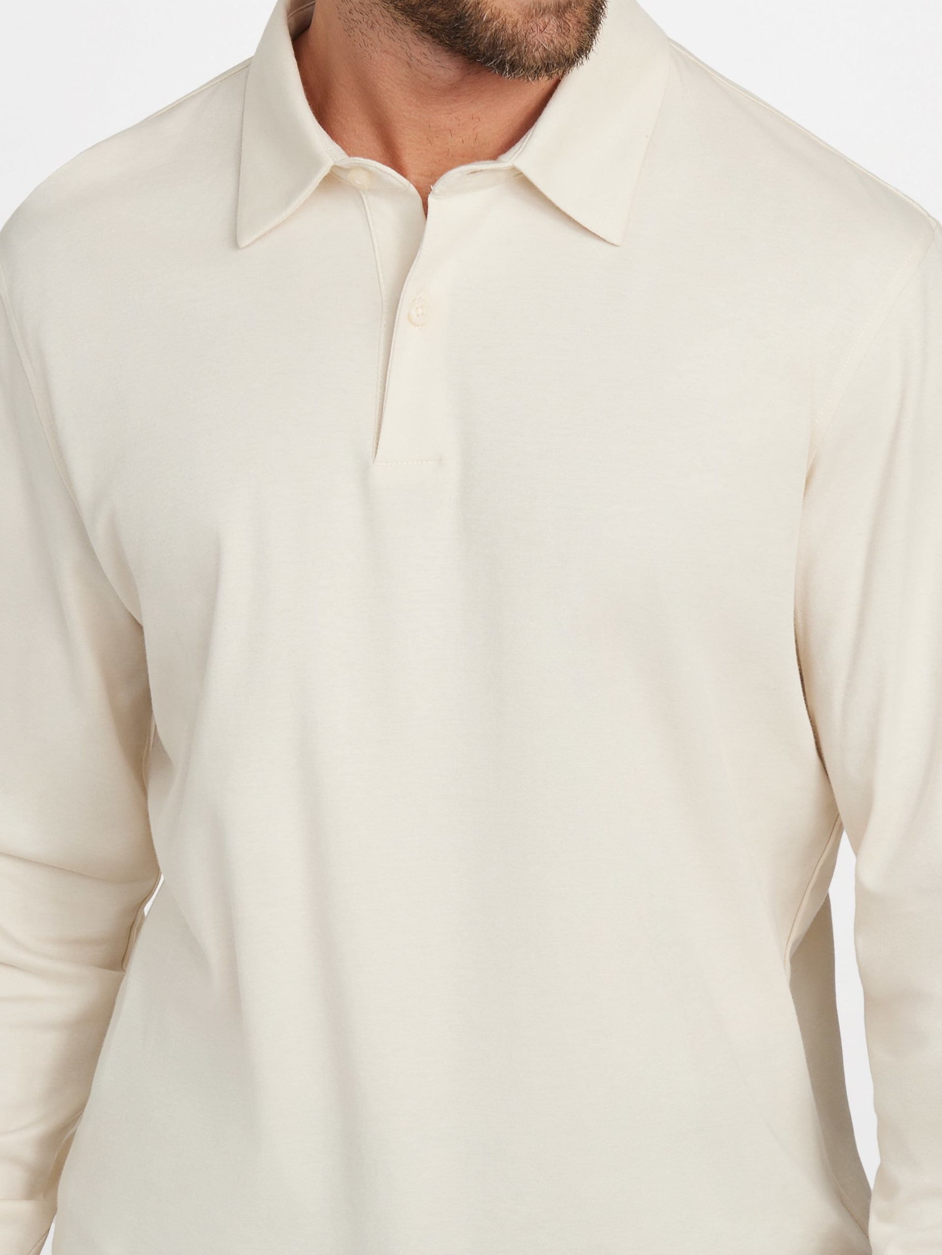 Polo de manga comprida Barry Knit