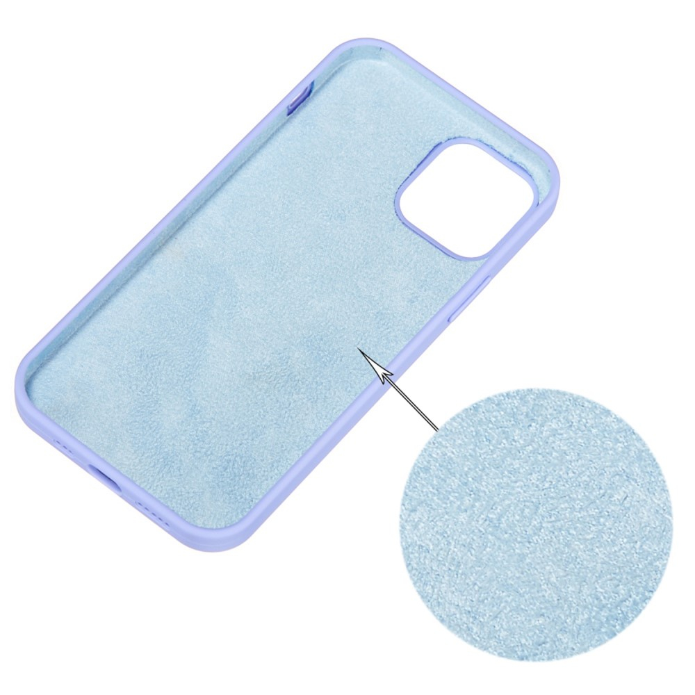 iPhone 14 Pro Max Silikon Case Hülle - Lila