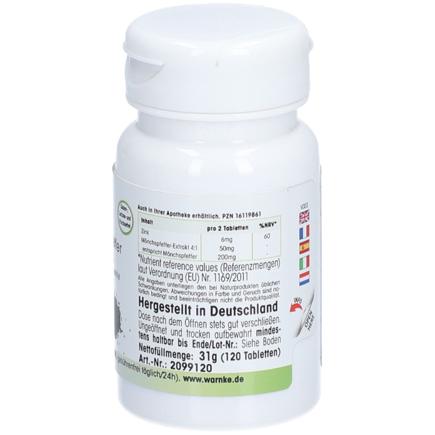 Mönchspfeffer 100mg