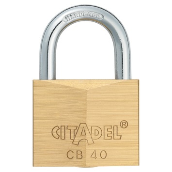 Abus Citadel hangslot 40 mm messing