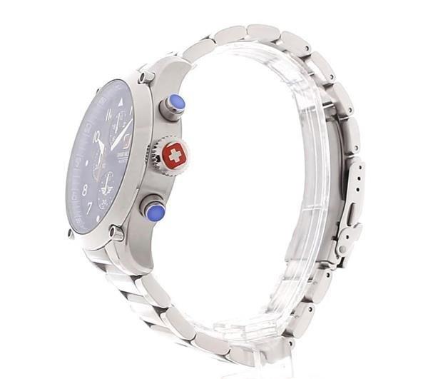 Swiss Military Hanowa Nightflighter Stainless Steel Sports Analogue Watch