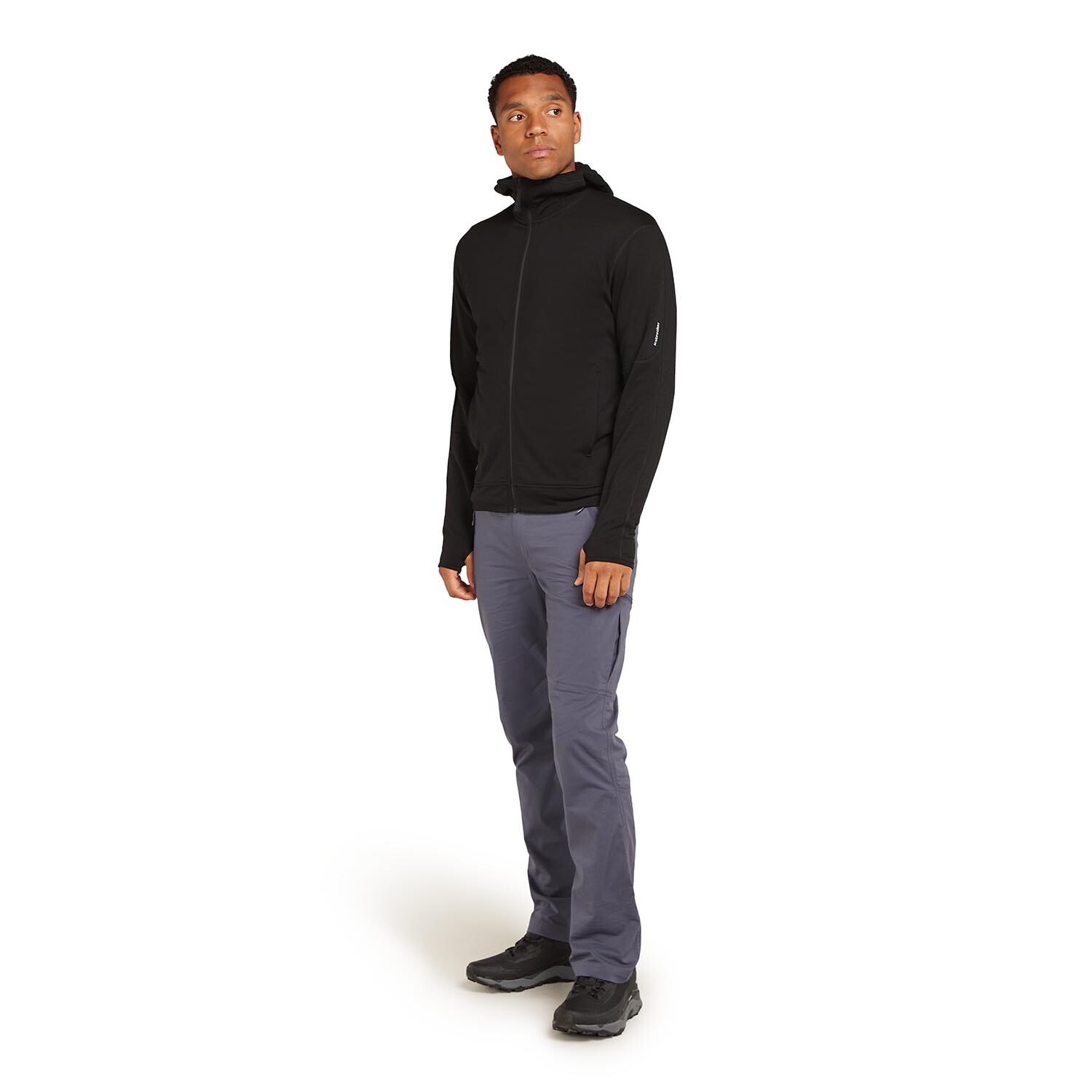 Icebreaker Mens 360 Realfleece Elemental L/S Zip Hoodie