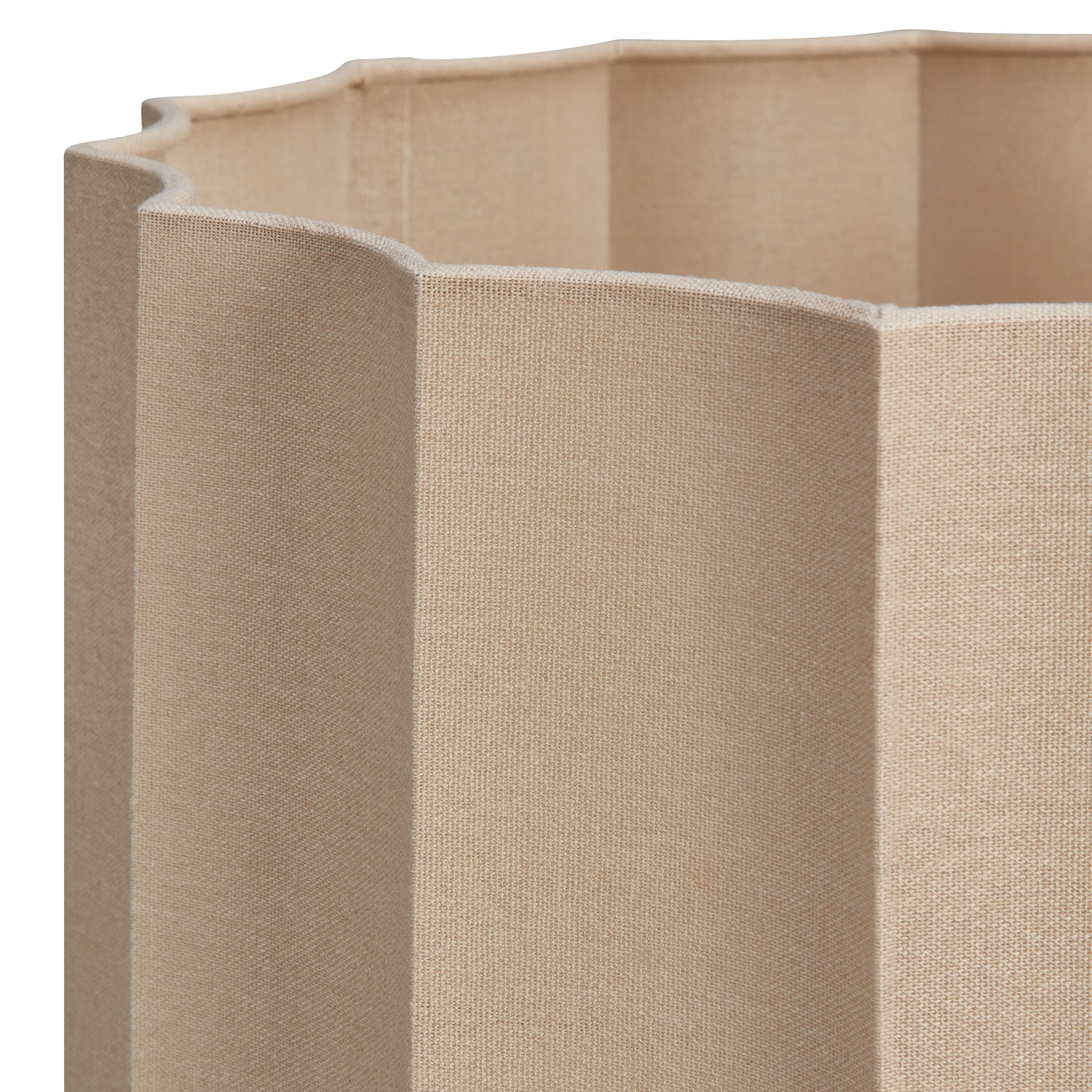 MIX&MATCH BLING 40 Lampenschirm - Crème / H: 23.0 cm x D: 40.0 cm