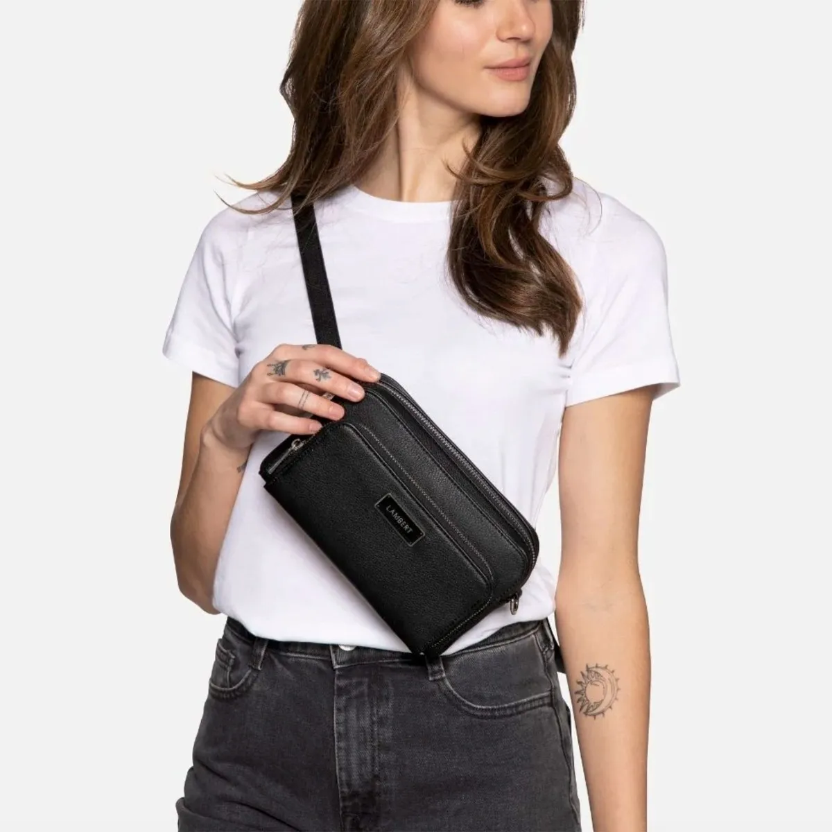 Lambert Sac 2-en-1 Ana - Noir