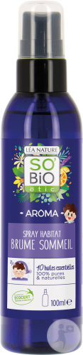 So'Bio Étic Brume Sommeil Calme Et Apaise Aux 6 Huiles Essentielles Biologiques Flacon 100ml
