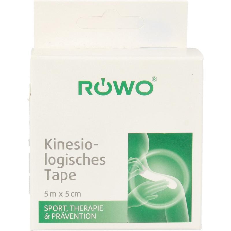 Rowo Kinesiotape blauw 5cm/5mtr 1 Stuk